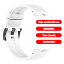 Silicone Watch Band Smart Bracelet Wrist Strap for Honor GS Pro (White) Newly