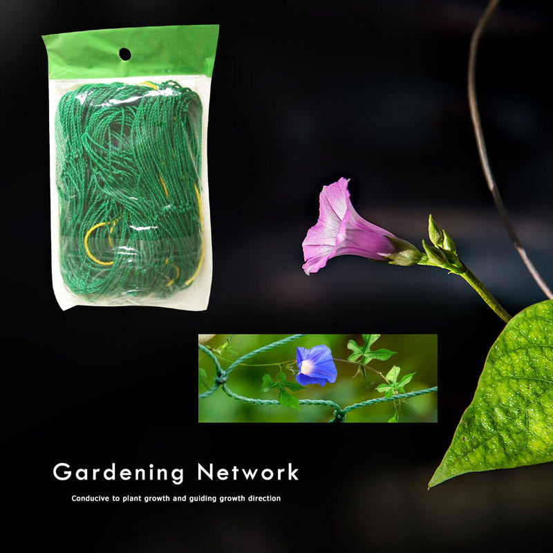 Garden Plants Climbing Netting Nylon Flower Vine Support Rope (1.8x2.7m) Newly