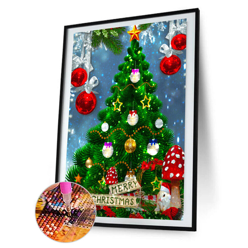 5D DIY Diamond Painting Christmas Tree Full Drill Art Pictures Rhinestone Gift