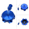 CNC Aluminum Gas Fuel Petrol Tank Cap for Dirt/Pit Bike ATV Quad (Blue)