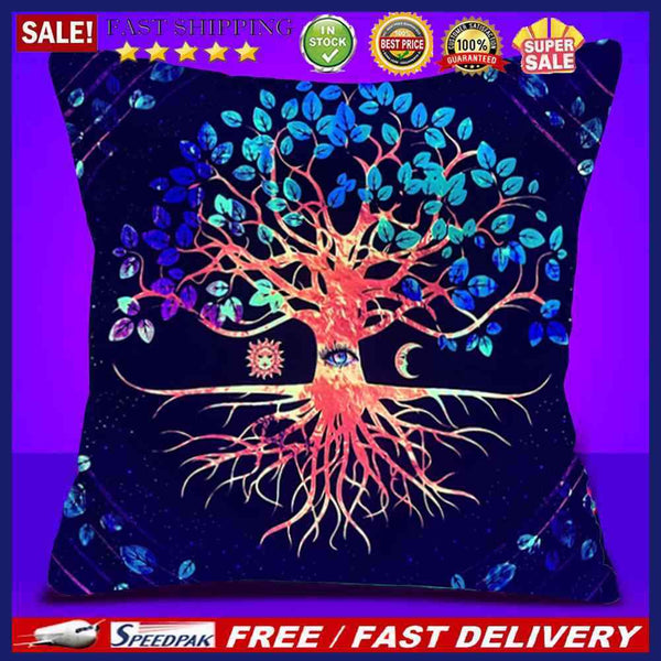 Fluorescent Pillowcase Quick-drying Bedroom Glowing Decorative Pillow Covers