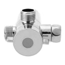 3-Way Shower Head Diverter Mounted Valve Fixer Bracket Shower Tea Adapter Switch