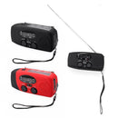 Flashlight AM/FM Solar FM Radio Receiver Hand Crank Radio Wireless Bluetooth