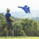 2.4G RC Glider Night Light & Anti-collision Silicone Head Design (Blue)
