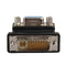 DVI-I 24+5 to VGA 15 Pin Female 90° Right Angle Converter DVI to VGA RG