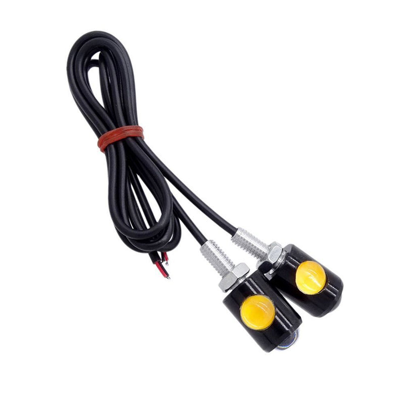 with screws LED Bulb Motorcycle Signal Lamp Turn Indicator License Plate Light