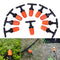 30pcs DIY Micro Drip Irrigation Plant Self Watering Garden Hose Sprinklers