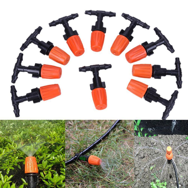 30pcs DIY Micro Drip Irrigation Plant Self Watering Garden Hose Sprinklers