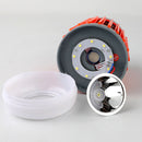Bug Zapper Solar Powered UV LED Mosquito Insects Bugs Killer (Orange)