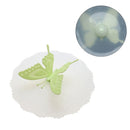 Cute Butterfly Silicone Cup Lids Anti-dust Leakproof Mugs Cover (Green) Newly