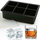 Big Ice Cubed Maker Large Cube Square Trays Molds Whiskey Cocktails Moulds N3F4
