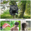 Outdoor Camping Water Storage Bag 20L Solar Shower Bath Bags (Camouflage)