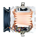 SNOWMAN 6 Heat Pipe Cooling CPU Cooler Fan 4 Pin PWM Quiet Radiator (1 Fan)