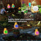 Solar Powered Garden LED Lights Hedgehog Animal Lawn Waterproof Ornament E0O1