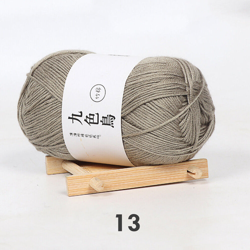 1 Roll Six Strands Tencel Bamboo Cotton Rope Knitting Crochet Knitwear Twine