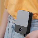 Lazy Hanging Neck Fans Mini Portable Digital Display Desktop Small Fans 3 Speed