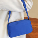 Women Handbag Nylon Casual Crossbody Shoulder Underarm Tote Bag (Navy Blue)