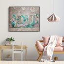 5D Round Diamond Painting Embroidery Letter Mosaic Set Cross Stitch (k942)