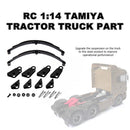 Steel Rear Leaf Type Suspension for RC 1:14 Tamiya Tractor Truck (Front) Newly