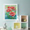Flower Oil Paint By Numbers Kit DIY Home Decoration Gift Wall Art Picture Cra