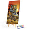 Tiger Mom and Kids Oil Paint By Numbers Kit DIY Home Decoration Gift Wall A