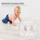 PVC Cute Baby Sofa Learning to Sit Infant Toddler Inflatable Seat Bathing S