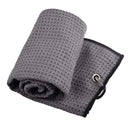 Golf Towel 41x54cm Tri-Fold Microfiber Waffle Towel Sweat-absorbent (Grey) Newly