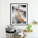 5D Diamond Painting Kit DIY Eiffel Tower Full Round Drill Mosaic Pictures Newly