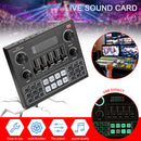 V9 For Phone PC Audio Studio Sound Card Live Broadcast Bluetooth Sound Adapter