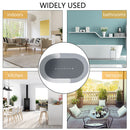 Water Absorption Non-slip Foam Washable Floor Mat (Light Grey 40x60cm)