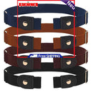 Invisible Belts - 4pcs No Buckle Stretch Belts for Jeans Pants Skirts Shorts