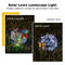 LED Solar Butterfly Ball Hanging Tree Lamps - Round Sunlight - Outdoor