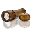 Ceramic Core Solid Wood Manual Grinder Salt Pepper Mill Spice Jar (8inch)