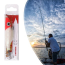 Luminous Squid Jig Fishing Wood Shrimp Lure 10cm Cuttlefish Bait (Style 12)