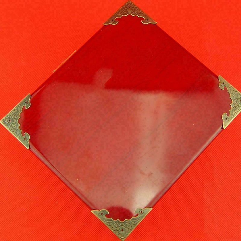 Metal jewelry chest gift box wooden case edge edge protector I9E3 I4C4