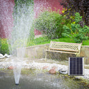 10V 400L/H Solar Panel Powered Water Pump Kits for Aquarium Fountain Pond Lawn