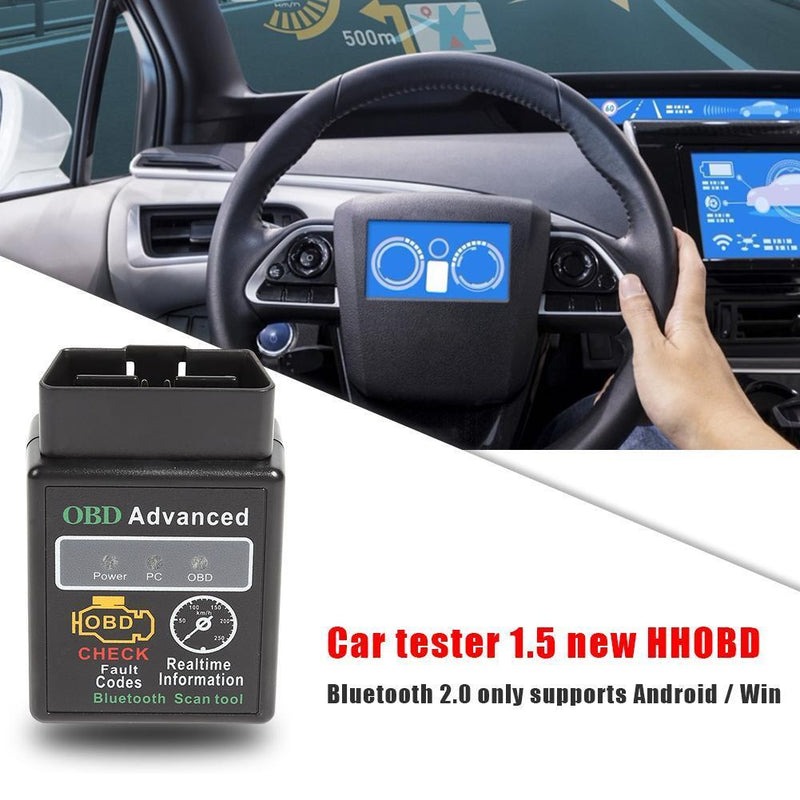 V02H2 Mini ELM327 Bluetooth-compatible 2.0 HH OBD2 V1.5 Car Diagnostic Tool