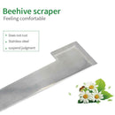 1xStainless Steel J Hook Bee Hive Tools Beekeeping Honey Scraper N4H6 W7S3