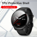 Watch Cover for Garmin Venu 2S/Vivoactive 4S TPU Protective Case (Black) Newly
