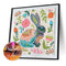 5D DIY Diamond Painted rabbit Partial Special Rhinestone Set