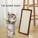 Pet Fish Sisal Cat Furniture Carpet Protector Scratch Mat Toys (Brown)