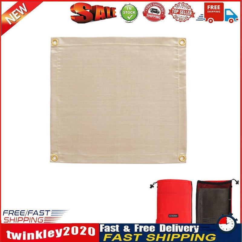 Outdoor Fire Retardant Blanket Fireproof Thermal Resistant Mat (S 45x45cm) Newly