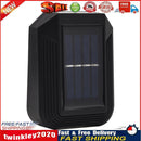 6LED Solar Wall Lamp Outdoor Waterproof Up Down Garden Yard Light (Warm) Newly