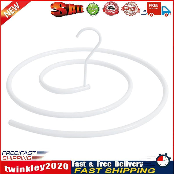 12mm Spiral Quilt Sheets Hanger Steel Rotating Drying Rack Hanger (Round) Newly
