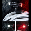ENLEE Bicycle Helmet Light USB MTB Waterproof Front Rear Light Flashlight Newly
