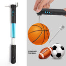120PSI Aluminum Alloy Bicycle Pump MTB Cycling Tire Ball Hand Air Inflator
