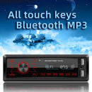 M10 Single 1 DIN Car Stereo MP3 Player In Dash Bluetooth AUX-in Radio Head Unit