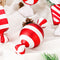 #A 15cm Painted Candy Pendant PVC Portable Reusable Christmas Tree Hanging Orn