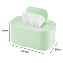 Smart Baby Wipe Warmer with Display Screen Heating Tissue Box (Blue Green) Newly
