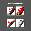 PC Plastic MTB Road Bicycle Bottle Holder Cages Bike Kettle Rack (Red) Newly